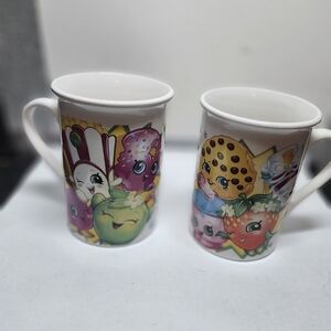 Colorful Character Mugs Set